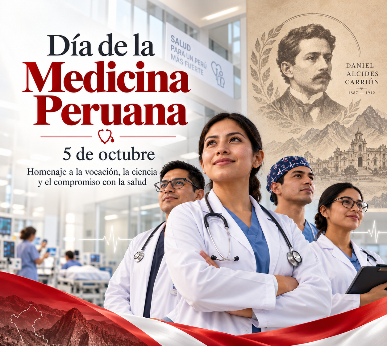 homenaje a la medicina peruana